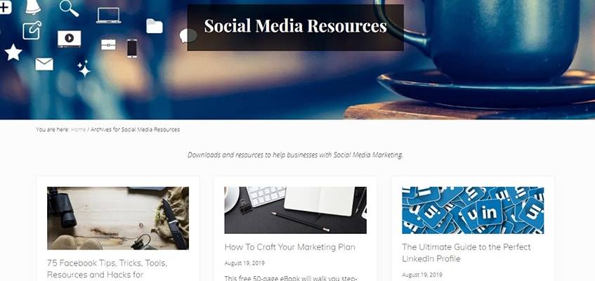 Social Media Hat Resources