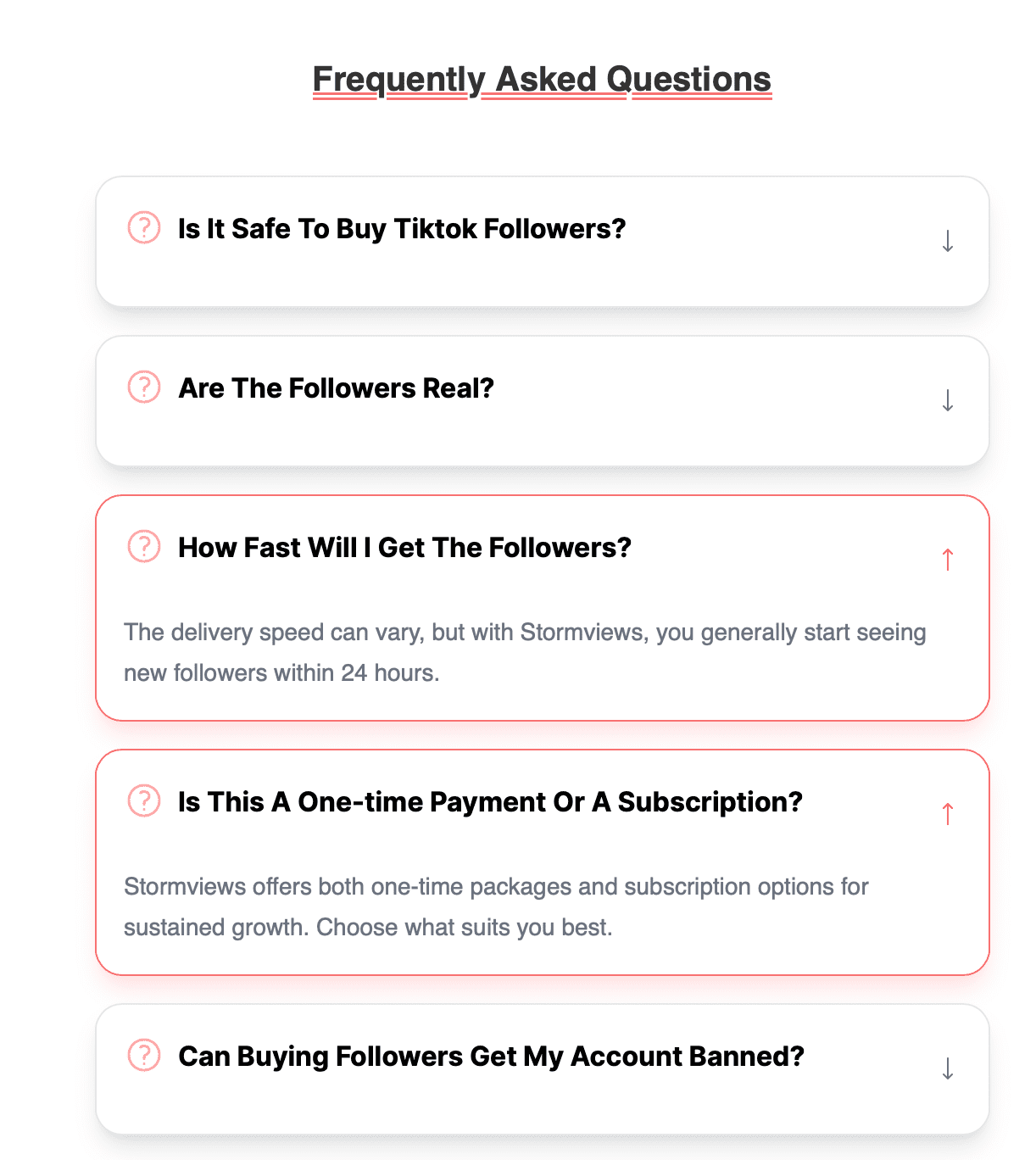 stormviews faqs tiktok followers