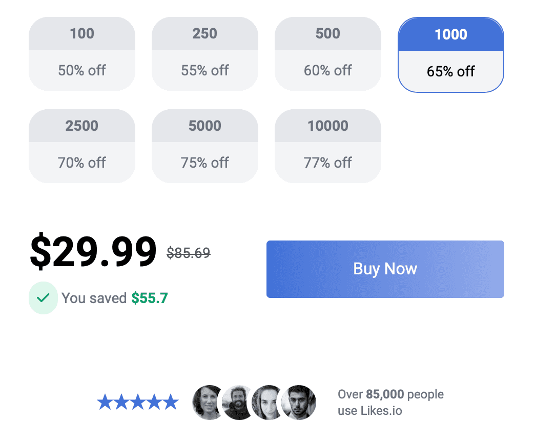 stormlikes tiktok followers prices